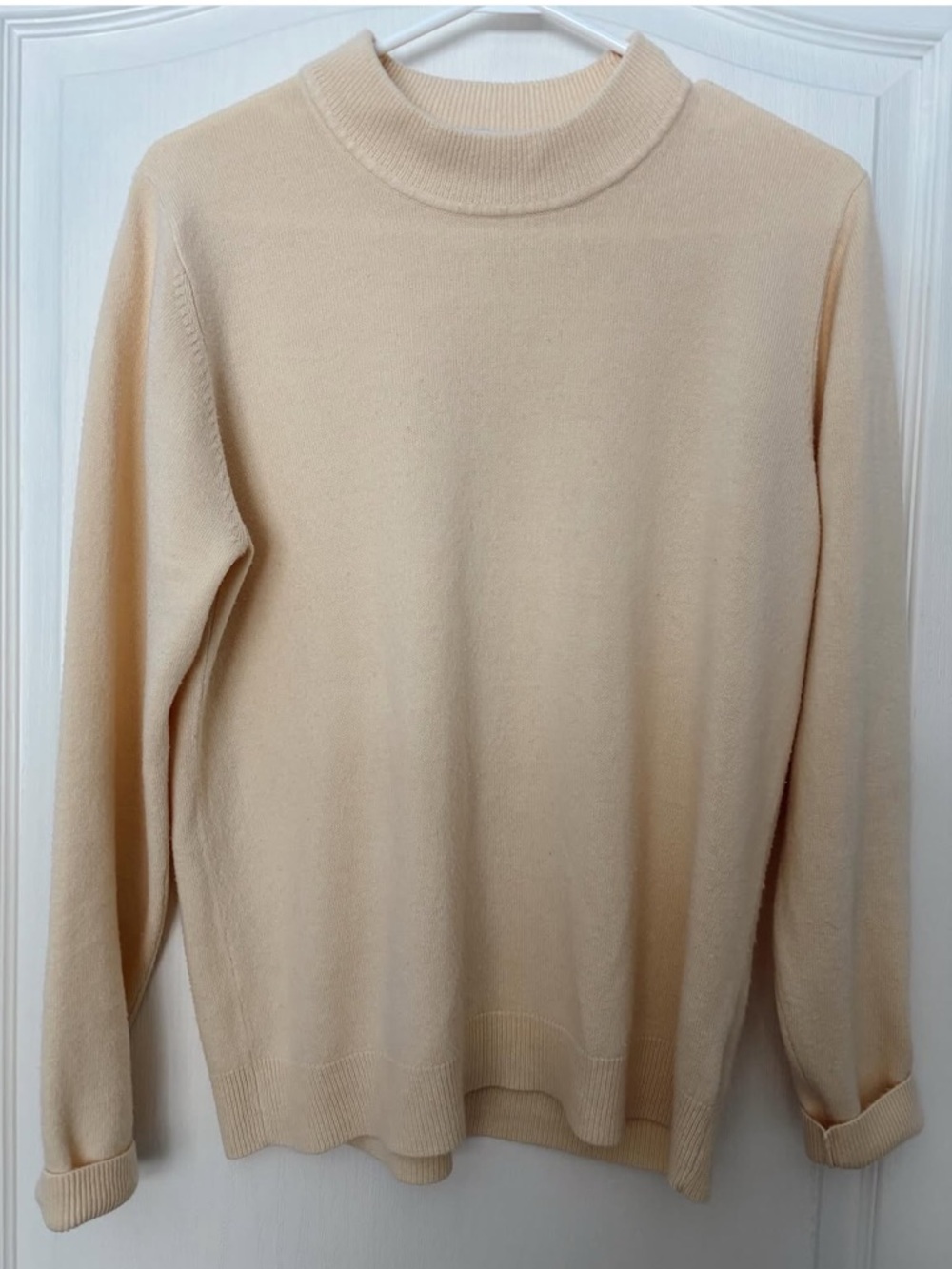 butter yellow sweater